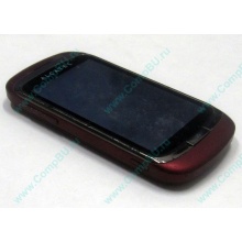Красно-розовый телефон Alcatel One Touch 818 (Элиста)
