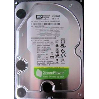 Б/У жёсткий диск 1Tb Western Digital WD10EVVS Green (WD AV-GP 1000 GB) 5400 rpm SATA (Элиста)