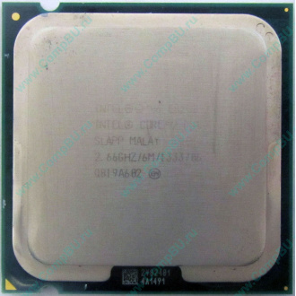 Процессор Б/У Intel Core 2 Duo E8200 (2x2.67GHz /6Mb /1333MHz) SLAPP socket 775 (Элиста)