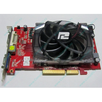 Б/У видеокарта 1Gb ATI Radeon HD4670 AGP PowerColor R73KG 1GBK3-P (Элиста)